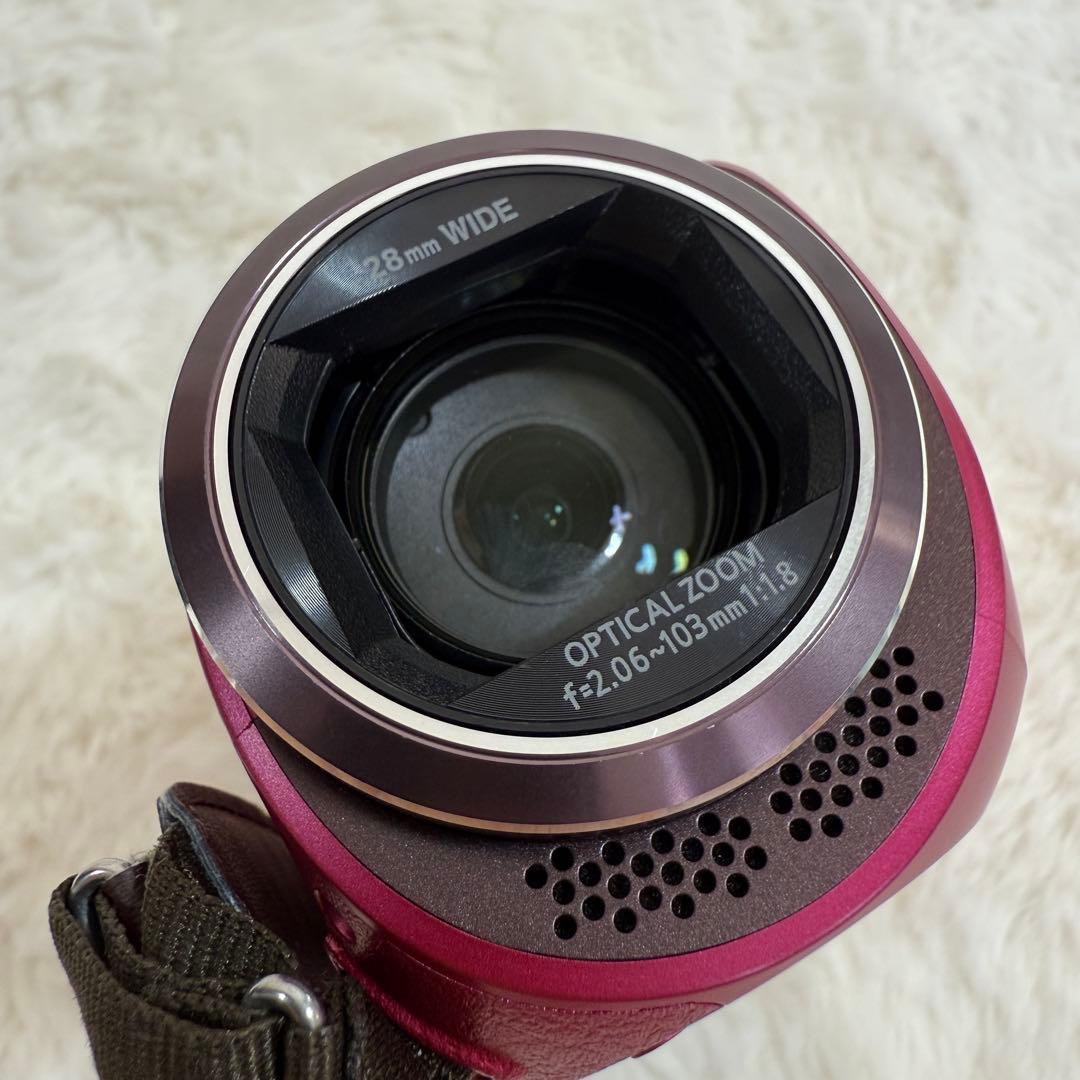 美品Panasonic パナソニック HDビデオカメラ HC-W570M ピンク