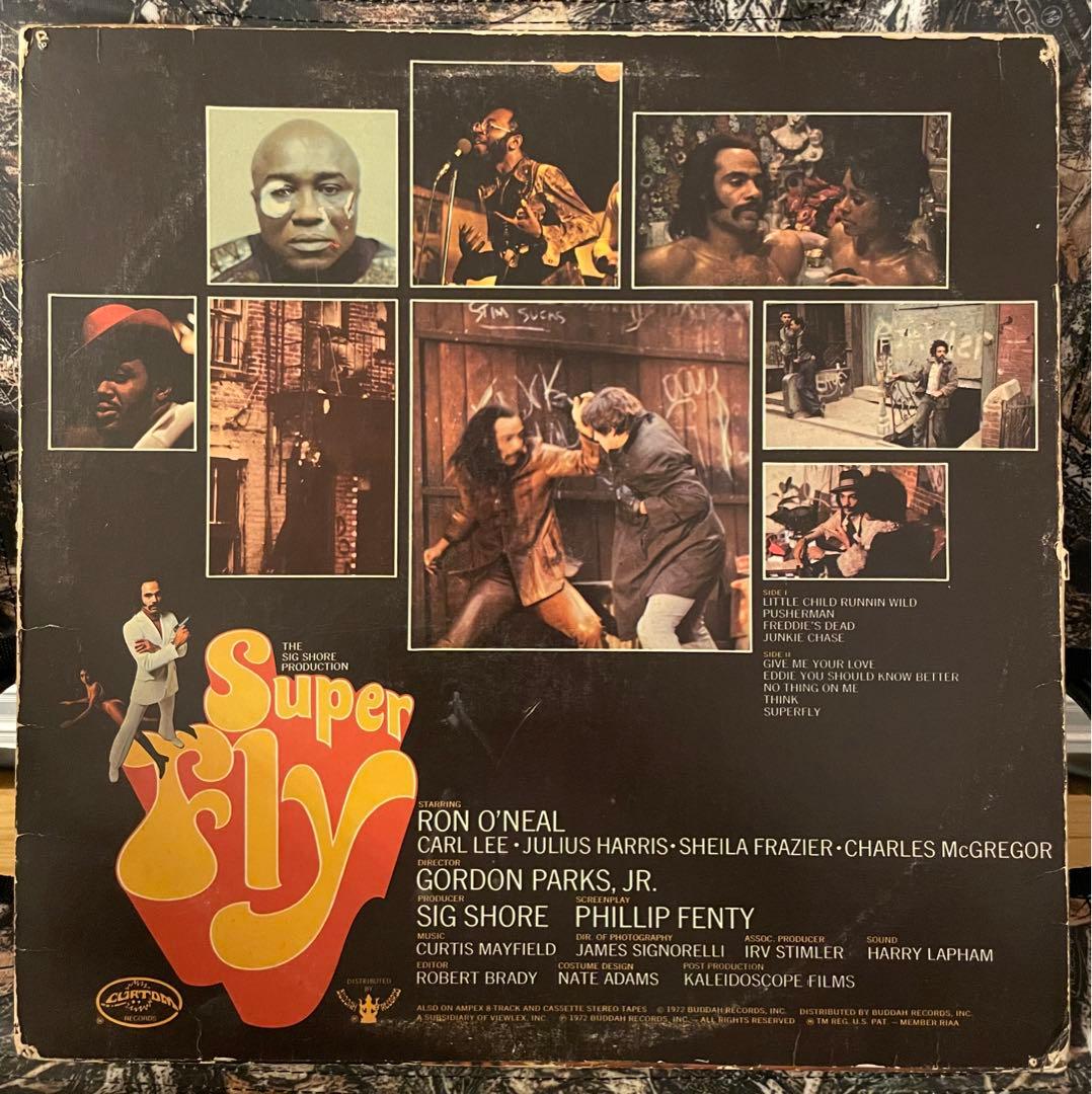 洋楽 Curtis Mayfield Superfly LP Funk Soul