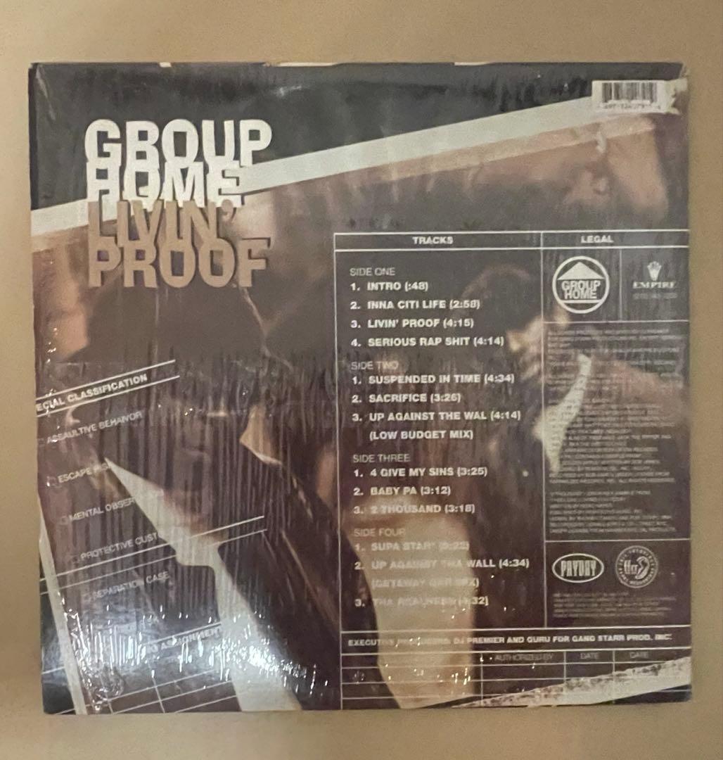 GROUP  「LIVIN' PROOF 」2LP