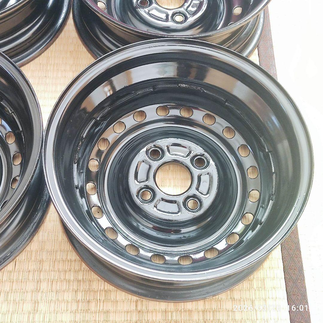 ダイハツ　トヨタ　純正　パッソ　ブーン　鉄ホイール 13インチ 4.5J +35