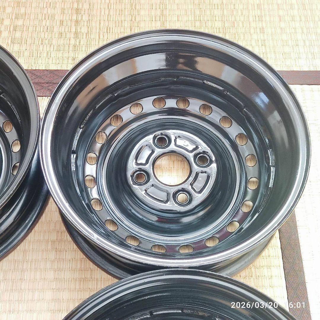 ダイハツ　トヨタ　純正　パッソ　ブーン　鉄ホイール 13インチ 4.5J +35