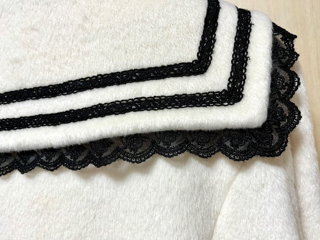 紙タグ付き未使用！ 夢展望 DearMyLove セーラーコート ベージュ