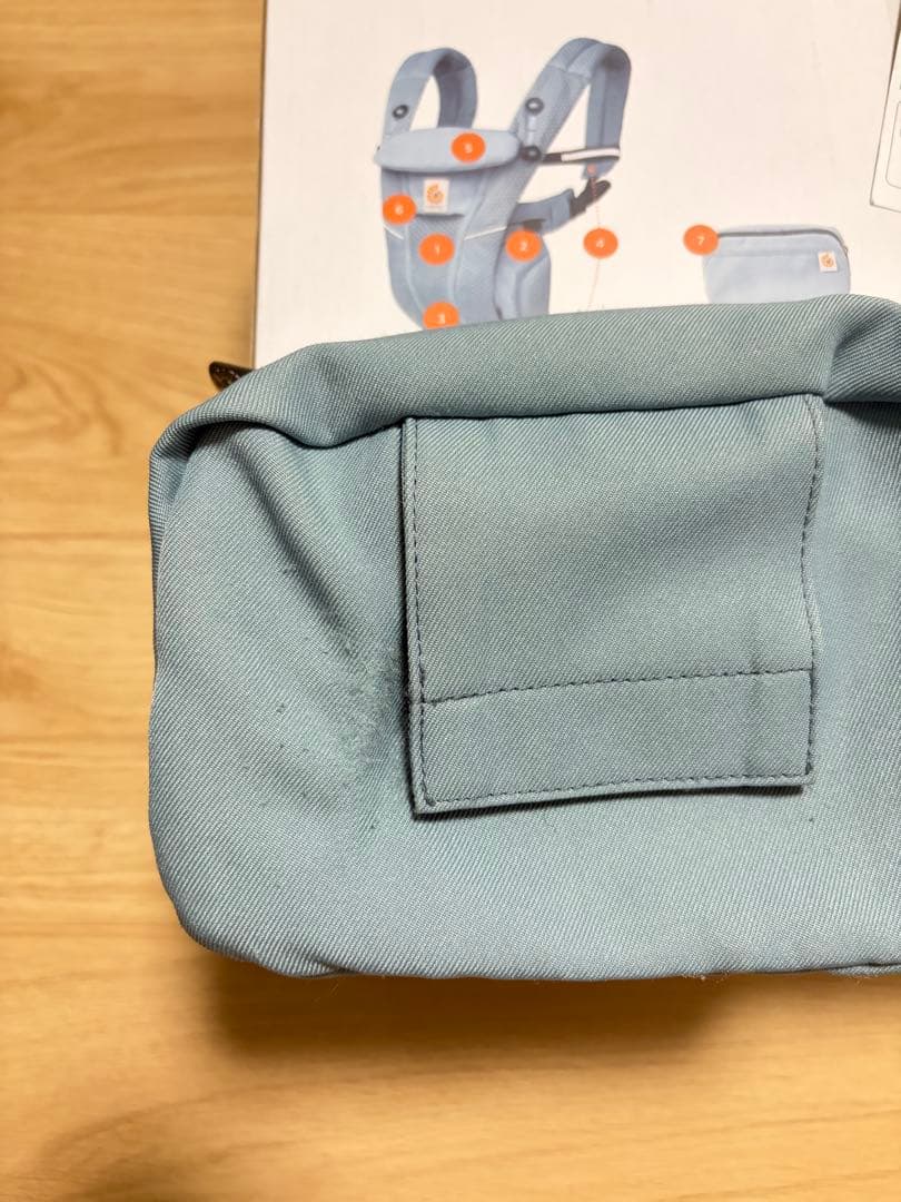ergobaby OMNI breeze 抱っこ紐 ライトブルー