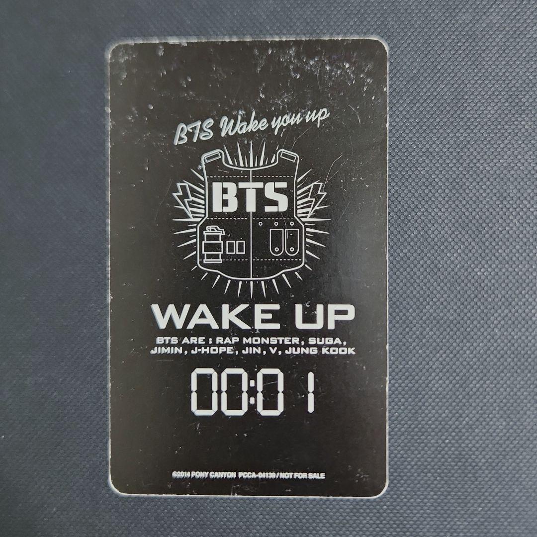 BTS ジョングク WAKE UP トレカ