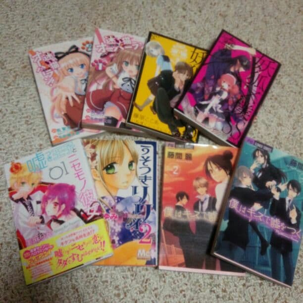 20冊の漫画室    少年＋少女＋青年漫画