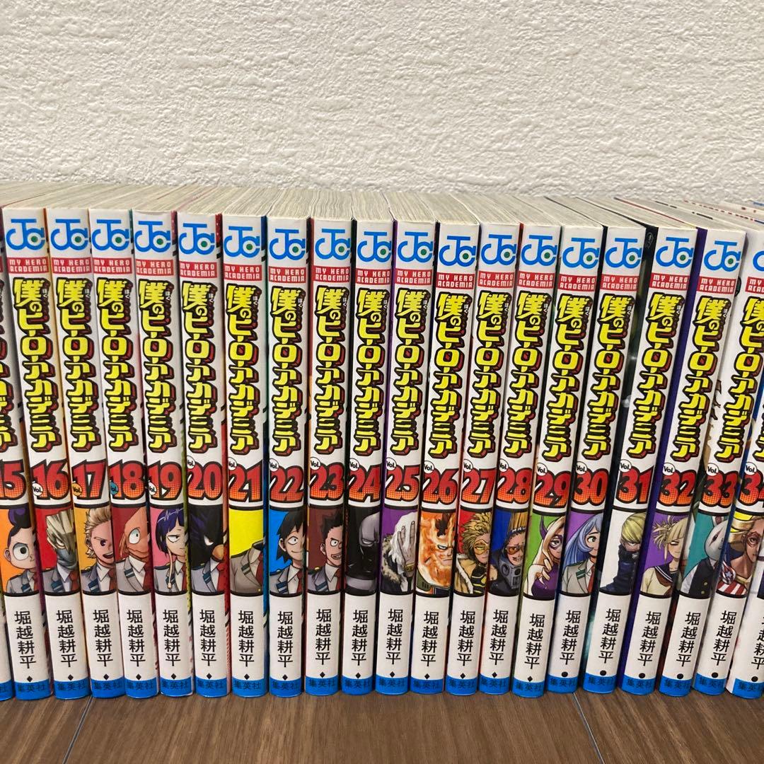 僕のヒーローアカデミアヒロアカ全巻漫画セット公式キャラクターブック1〜42