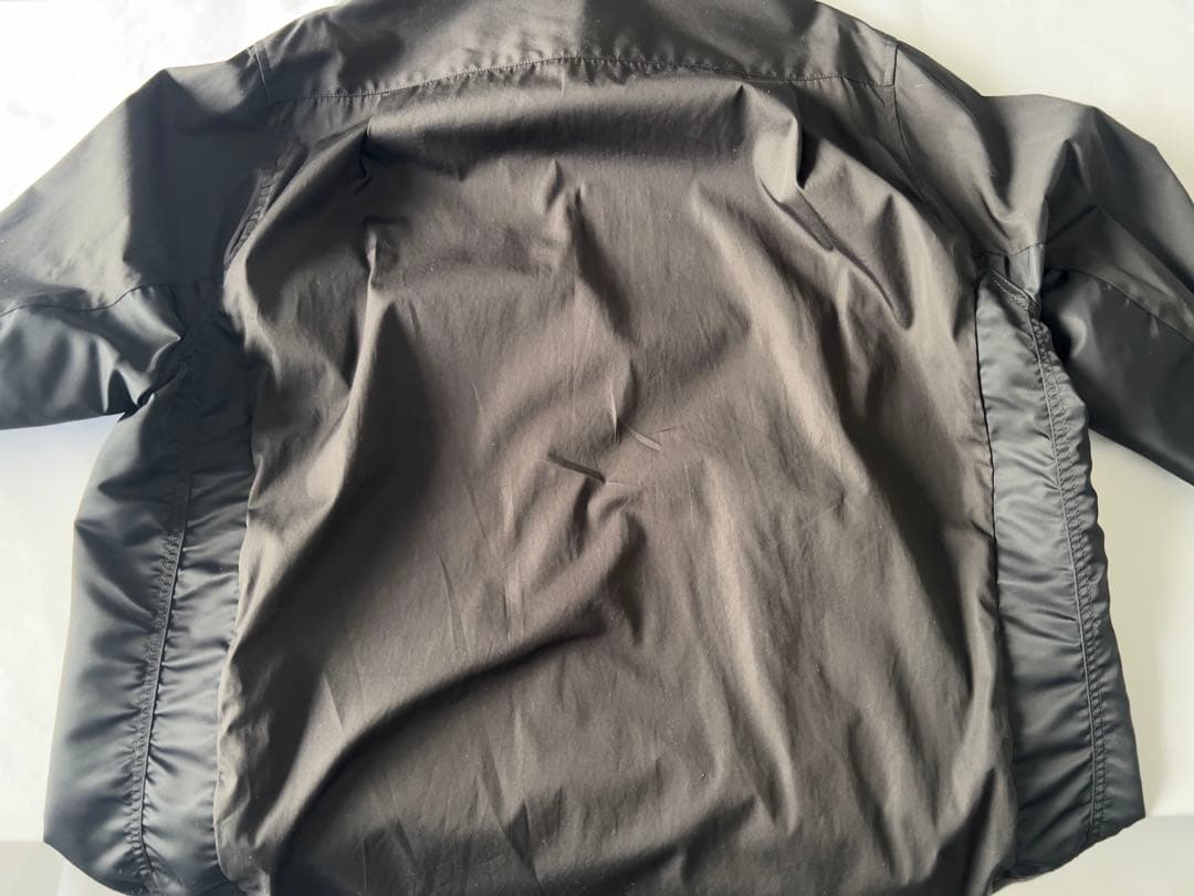sacai Cotton Poplin Shirt ドッキングシャツ黒 【美品】