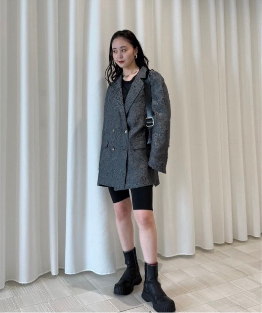 【美品】Ameri / MEDI LILY JACQUARD JACKET