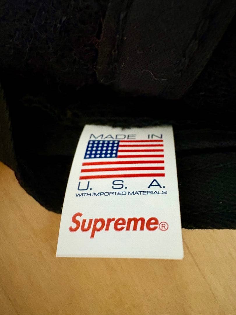 美品‼️Supreme Harris Tweed Classic Logo Cap