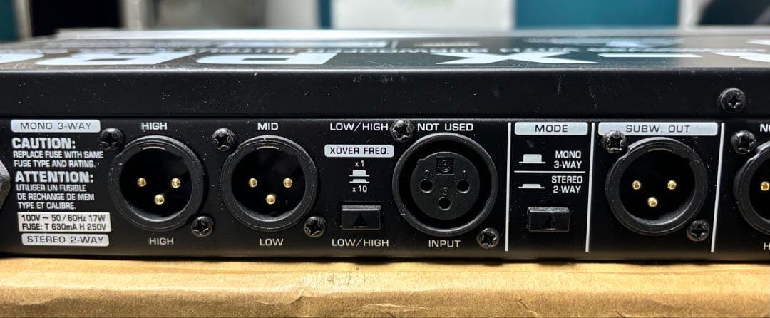A*o様 Behringer チャンネルディバイダー SUPER-X PRO C