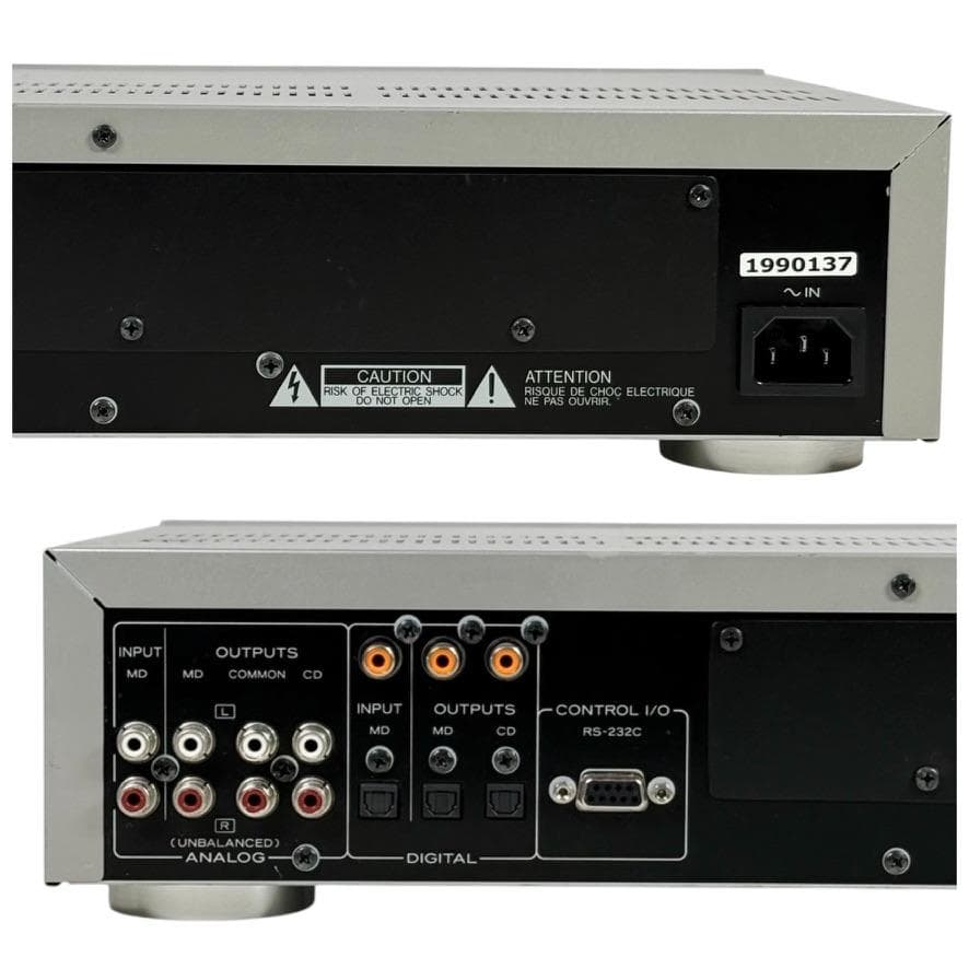 MD再生/録音履歴0時間 TEAC CDプレーヤー/MDレコーダーMD-70CD