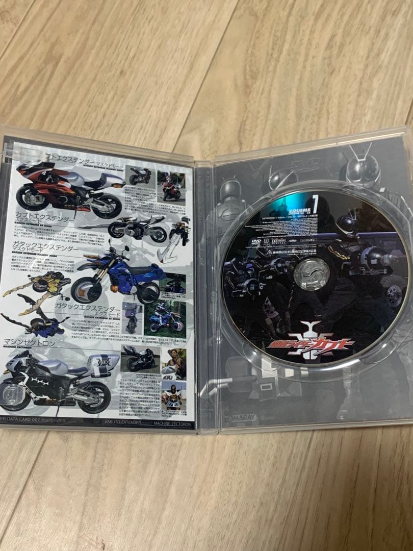 仮面ライダーカブト DVD全12巻セット