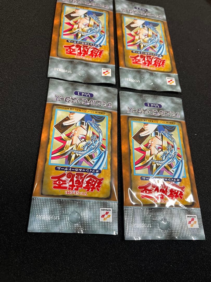 （復刻版）遊戯王 Vol.1 4パックまとめ売り