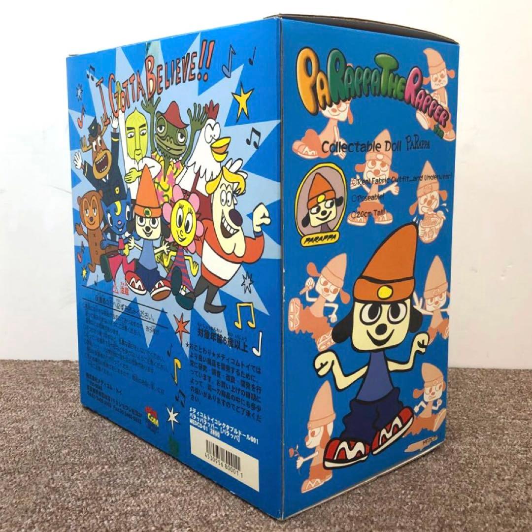 メディコムトイ パラッパラッパー パラッパ コレクタブルドール 箱あり ①