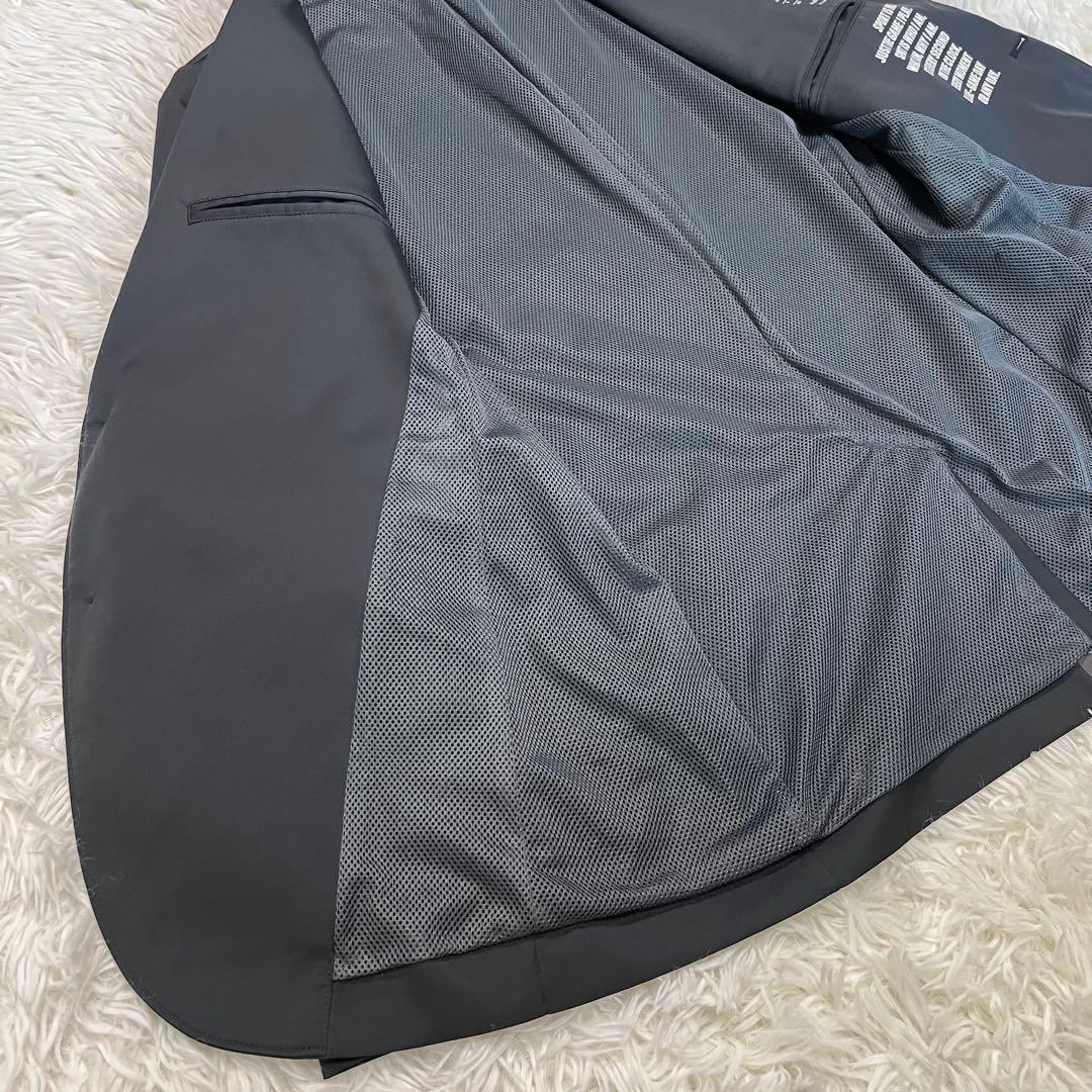 adidas climalite トラベルジャケット M 黒　ストレッチ 速乾