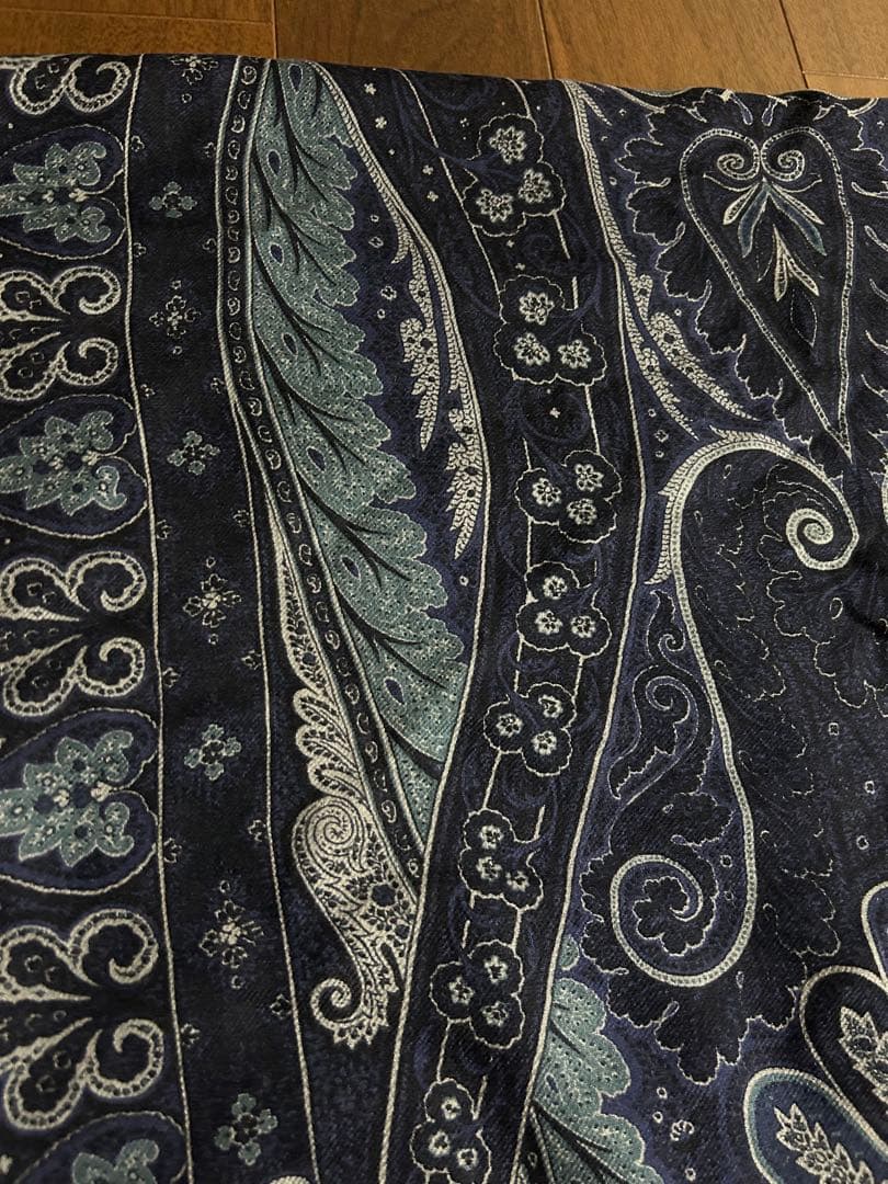 【最終】ETRO Art of Paisely 総柄ストール エトロ