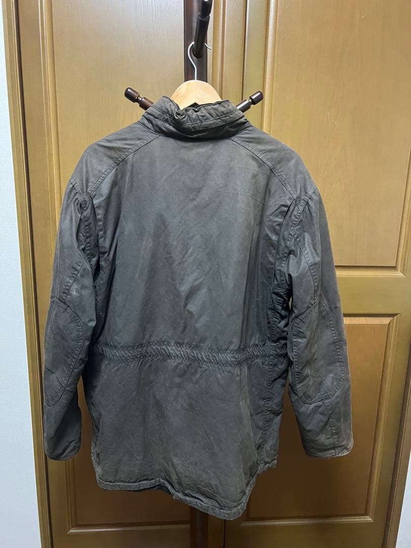 Barbour SAPPER WAX JACKET BLACK サイズXL