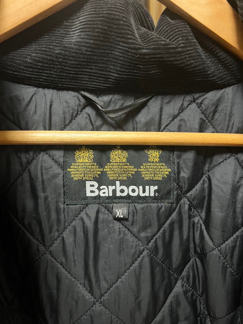 Barbour SAPPER WAX JACKET BLACK サイズXL