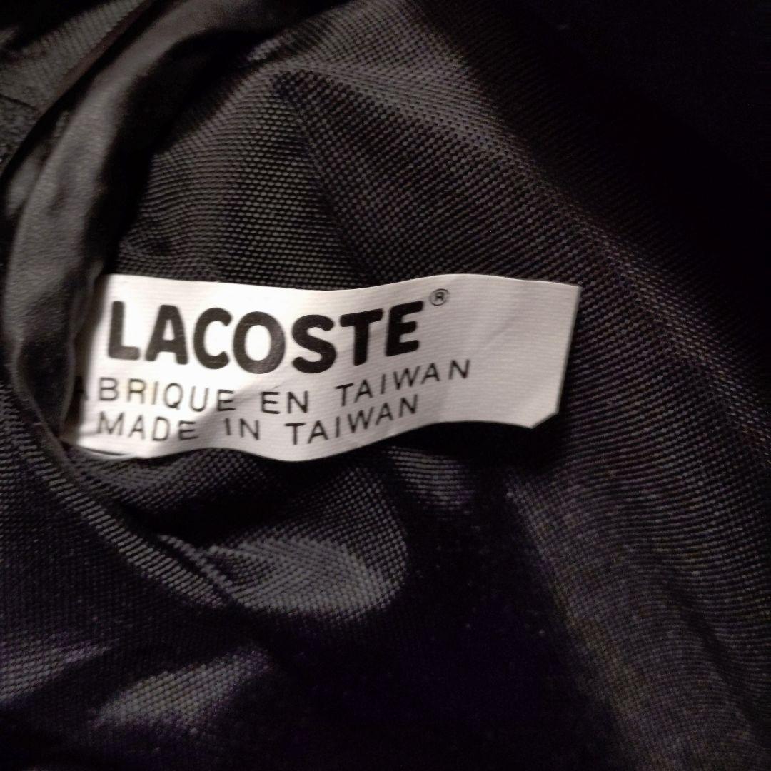 【美品】LACOSTE（ラコステ）2Wayボストンバッグ ドラム 廃番モデル