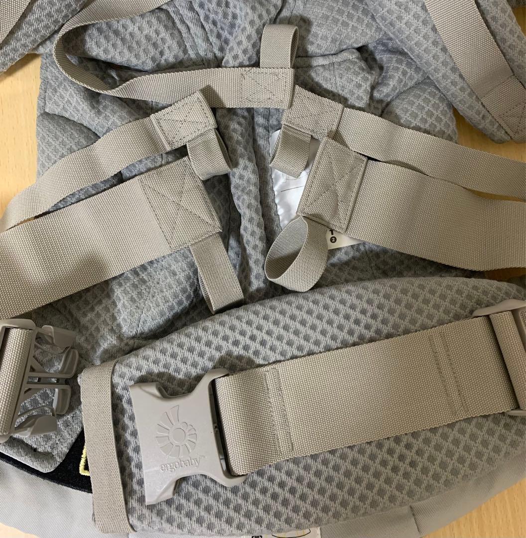 【超美品‼️】エルゴベビー ErgoBaby オムニブリーズ　パールグレー