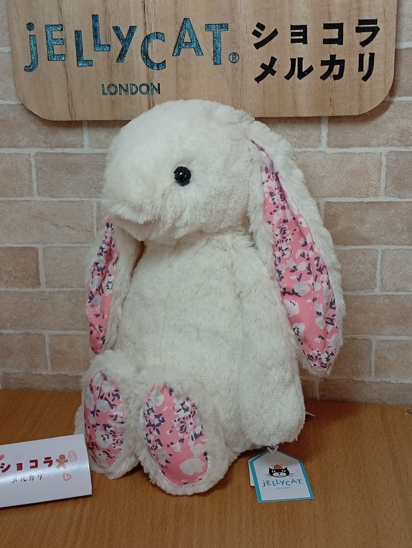  Blossom Cherry Bunny 耳花柄　うさぎ　M