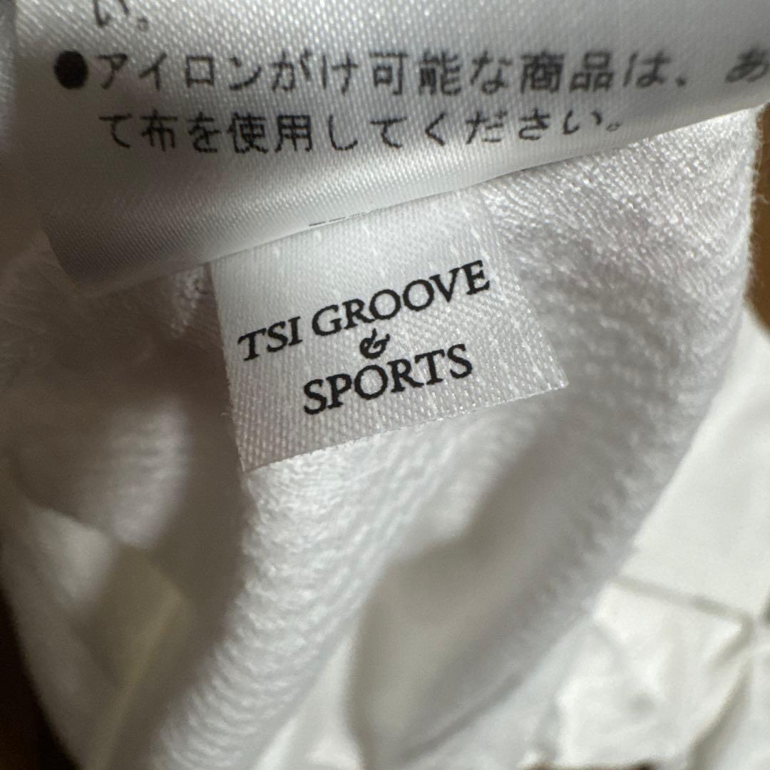 パーリーゲイツ モックネックシャツ　5 ホワイト