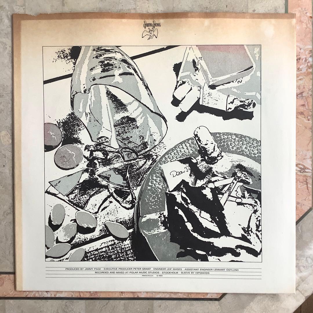 レコード新品同様! レッド・ツェッペリン 1979年 初版盤 インスルージアウト