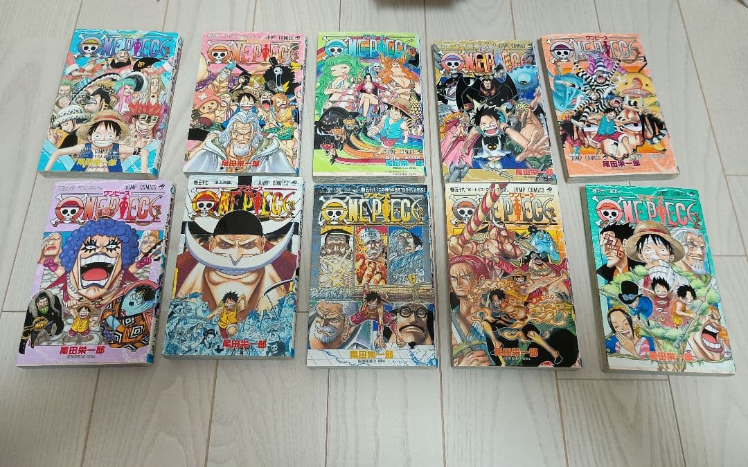 ONE PIECE すべて初版 34-111巻セット【104巻のみ無】