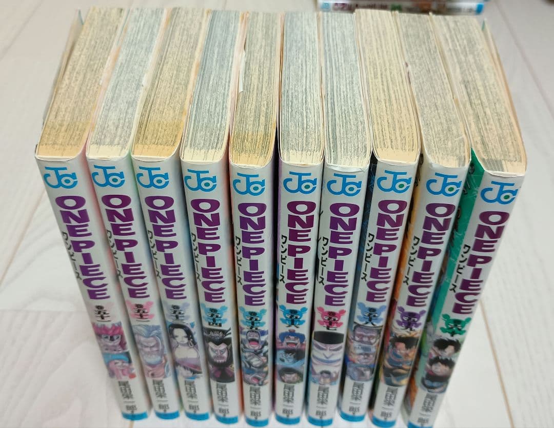 ONE PIECE すべて初版 34-111巻セット【104巻のみ無】