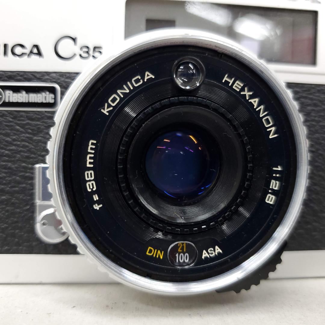 フィルムカメラ KONICA C35 Flash matic F1212-22-25p p