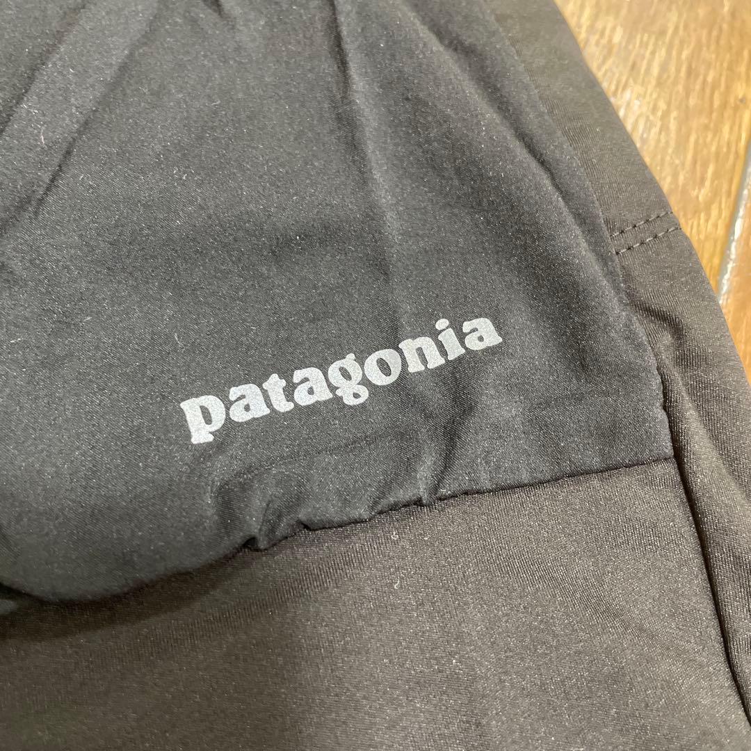 パタゴニアpatagoniaエンドレスランショーツM黒トレラントレイルランニング