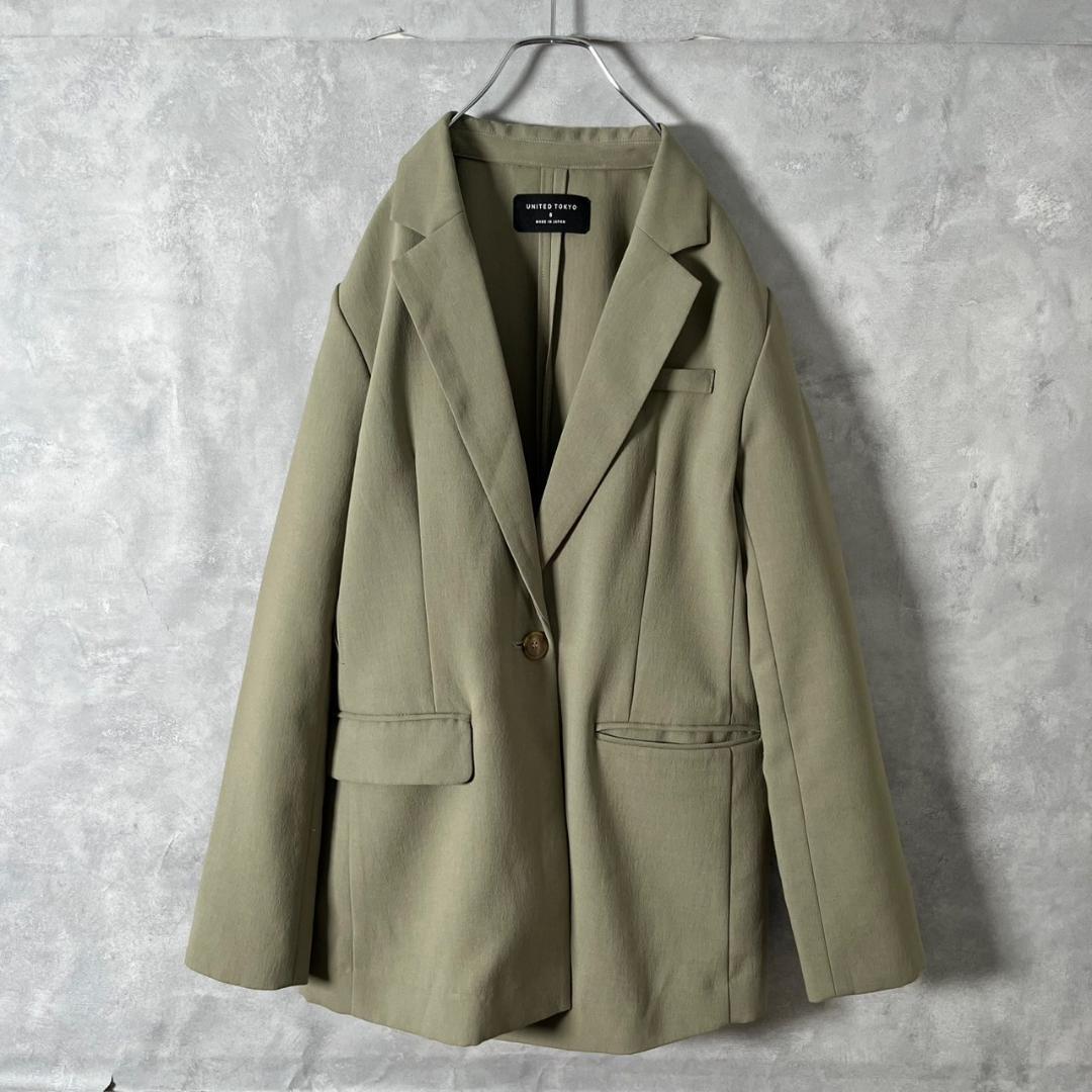 UNITED TOKYO BIGシルエット テーラードJKT 肩落 N1281