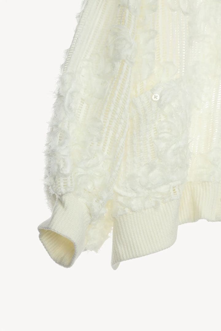 トップス acka flower lace cardigan