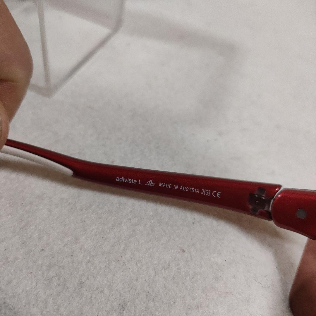 4 超美品　アディダス　スポーツサングラス　度無　a164 6064