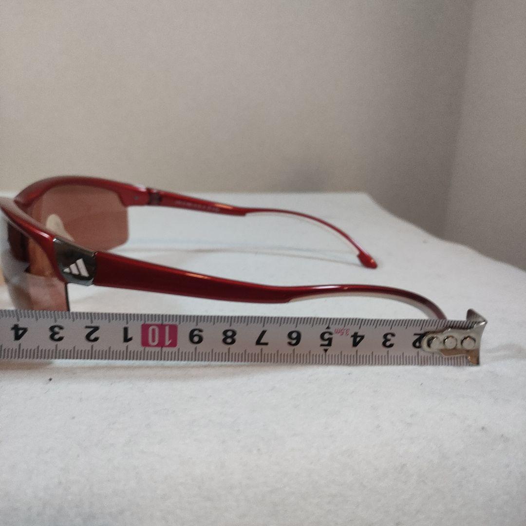 4 超美品　アディダス　スポーツサングラス　度無　a164 6064