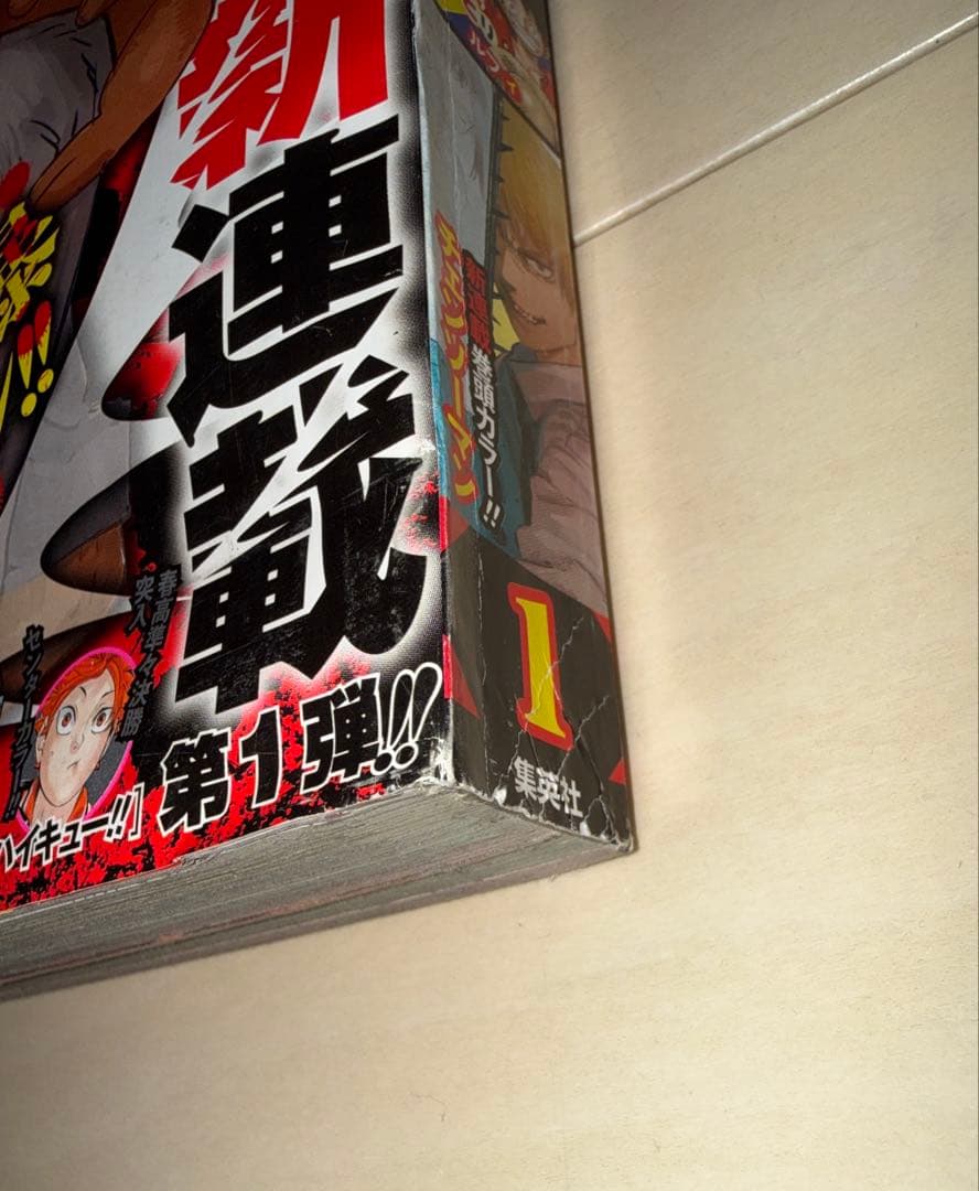 海*猫様 チェンソーマン　連載開始　週刊少年ジャンプ 2019年　1号