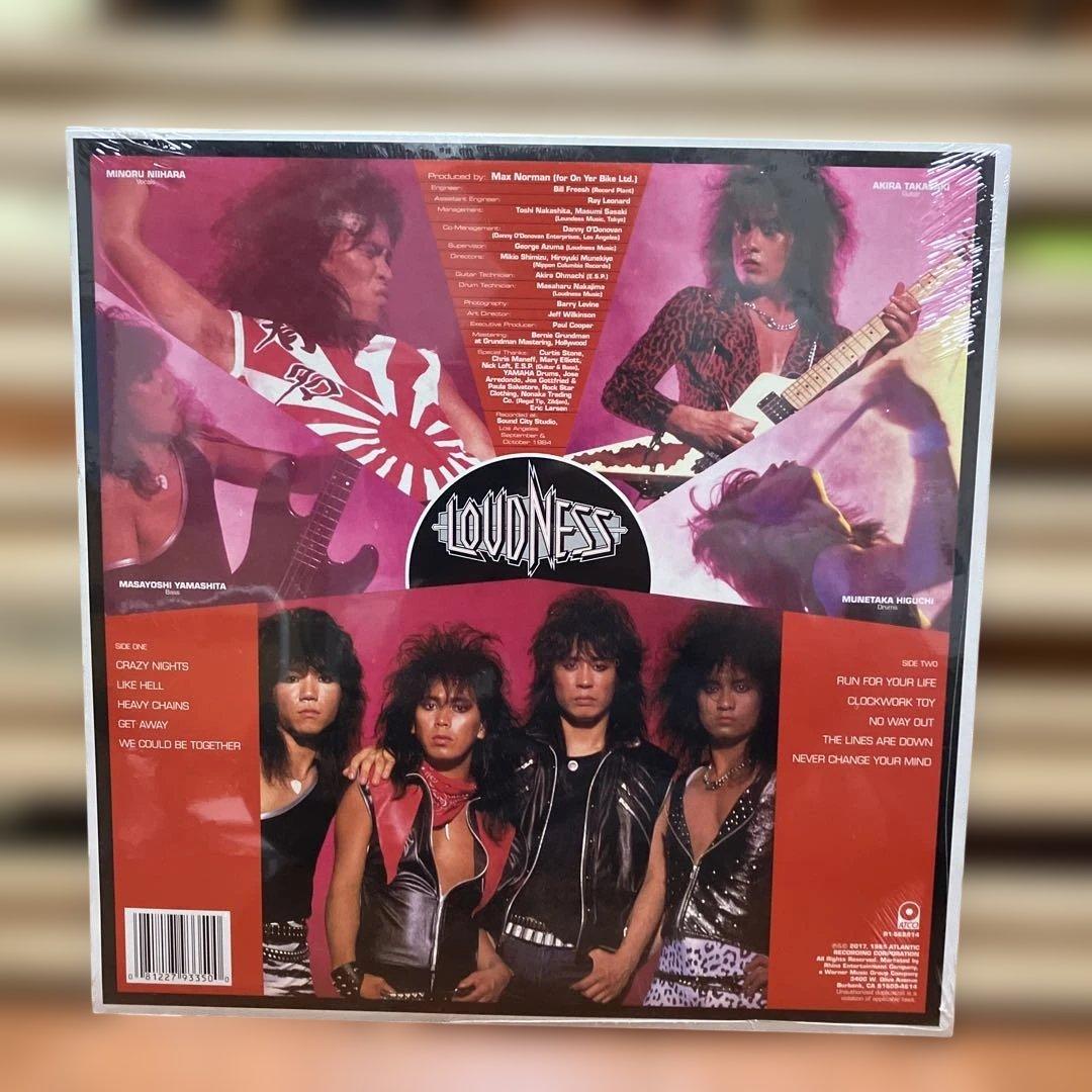 ラウドネス LOUDNESS THUNDER IN THE EAST ジャパメタ
