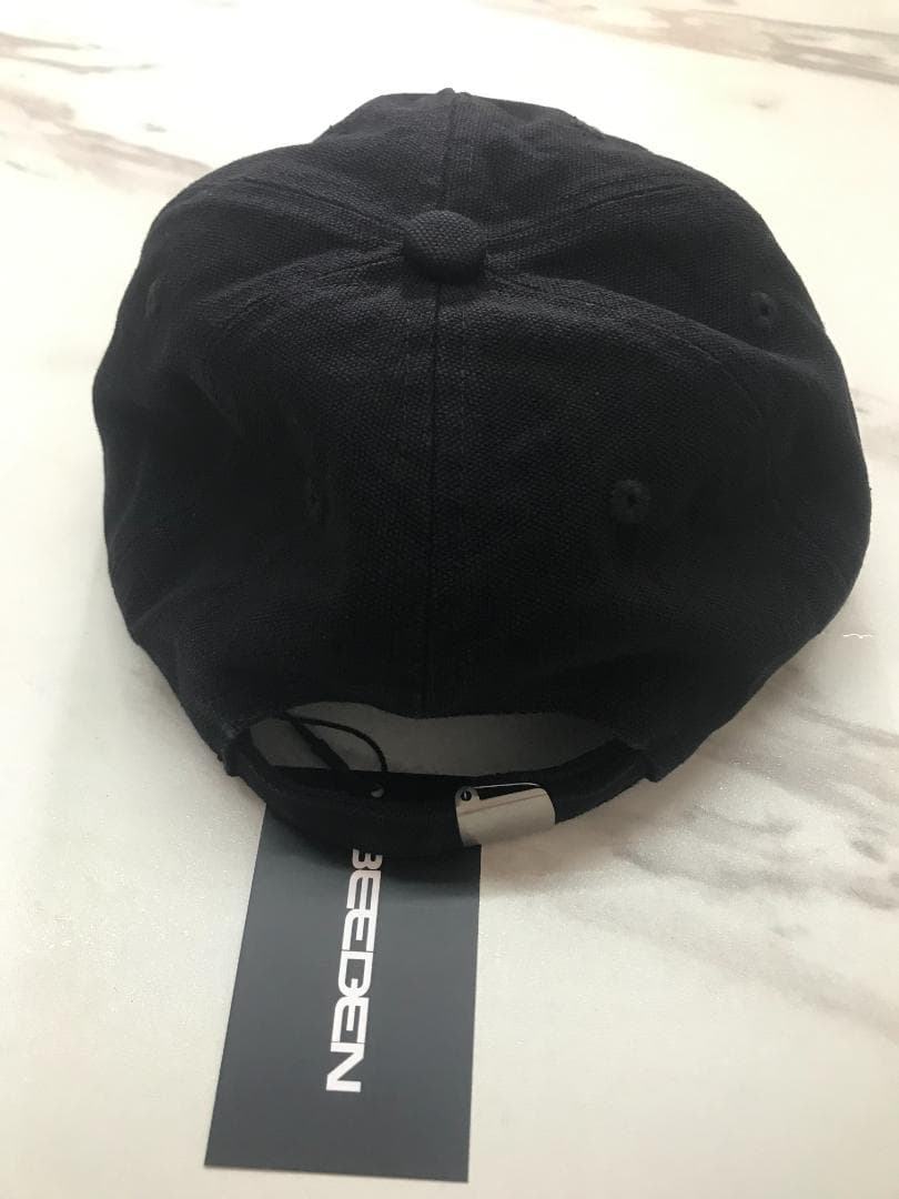 帽子 BEEDEN BD STUDS DAMAGE CAP BLACK #001