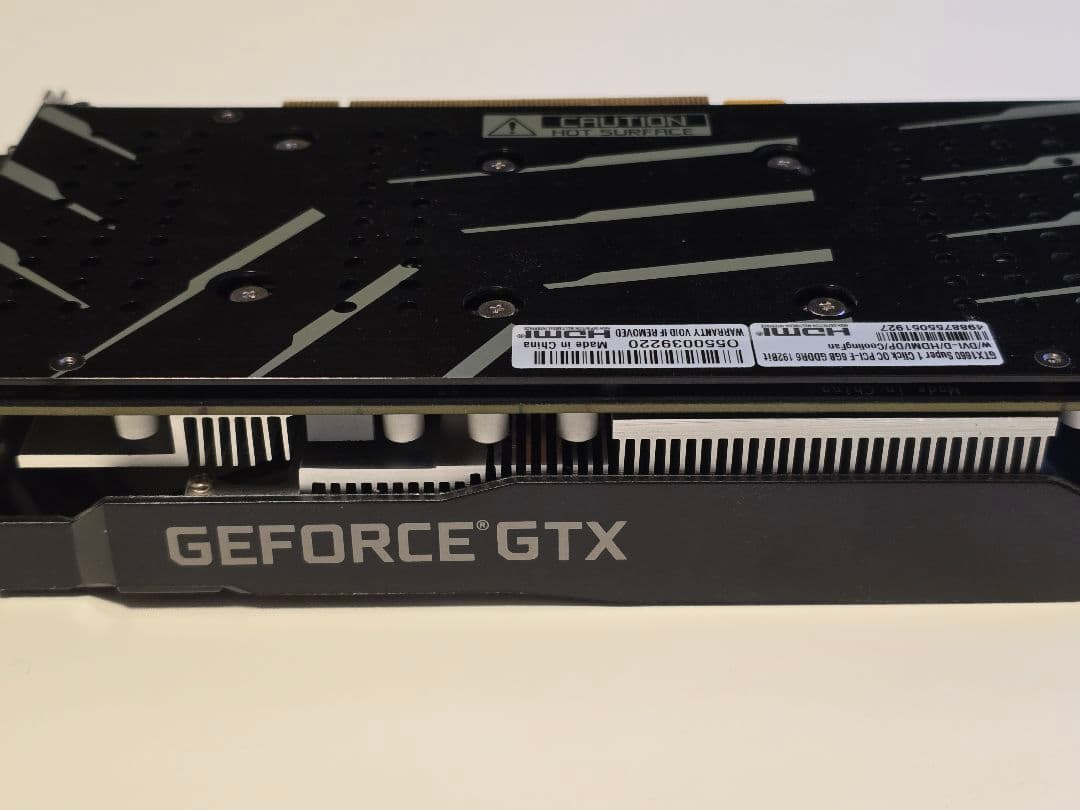 グラフィックボード・グラボ・ビデオカード NVIDIA GeForce GTX 1660 SUPER
