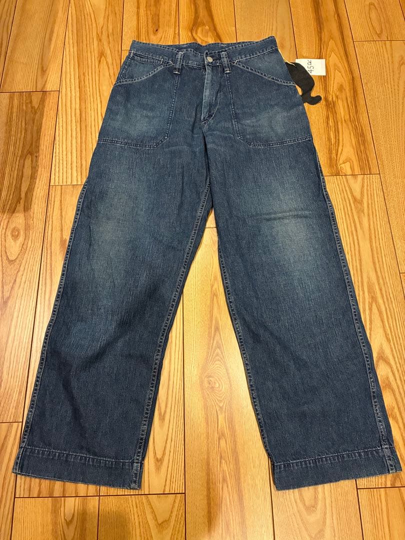 45r 麦比古デニムの908ペインターパンツ（重） 新品