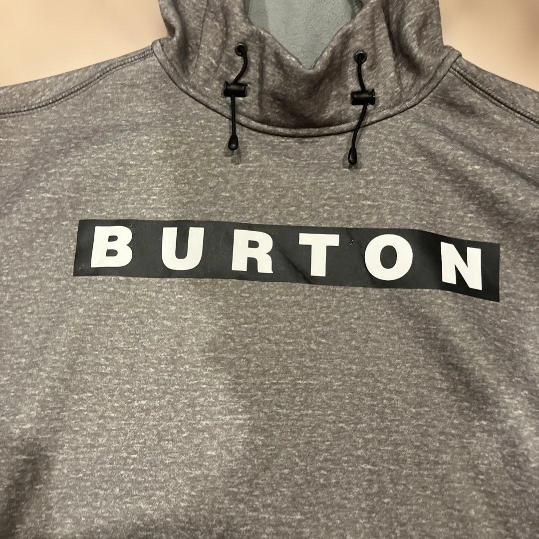 美品　BURTON バートン　スノーウェア　インナー　S グレー