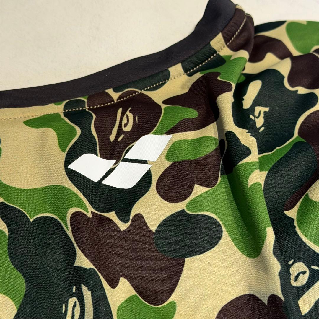 BAPE × ARENA RASH GUARD 迷彩 XL