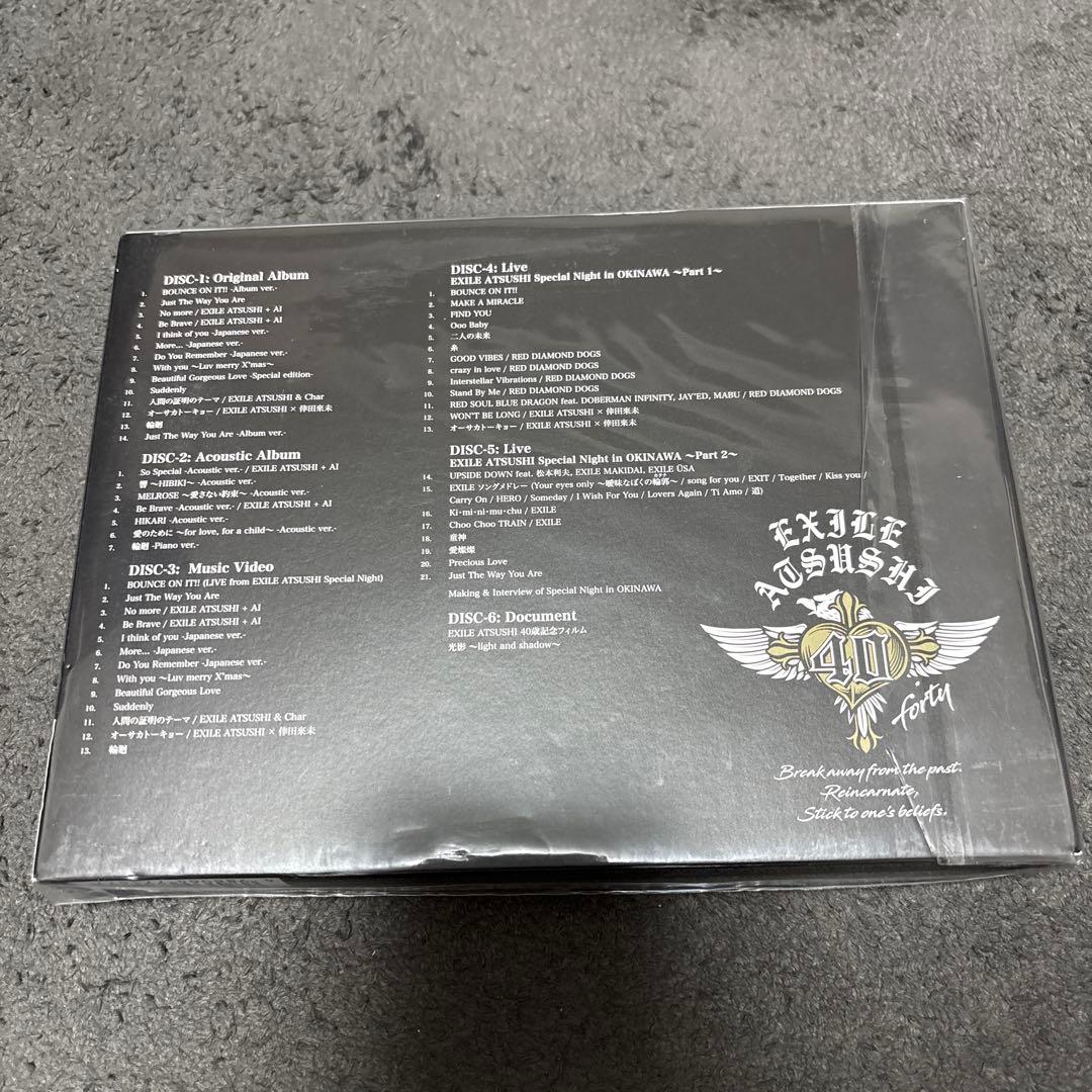 邦楽 EXILE ATSUSHI 40 fortu 2CD+2DVD
