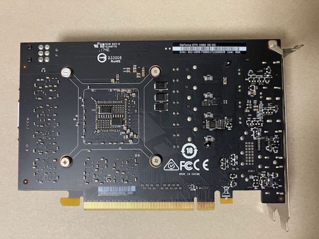 動作確認済 MSI GTX1060 3GB OC NVIDIA GeForce