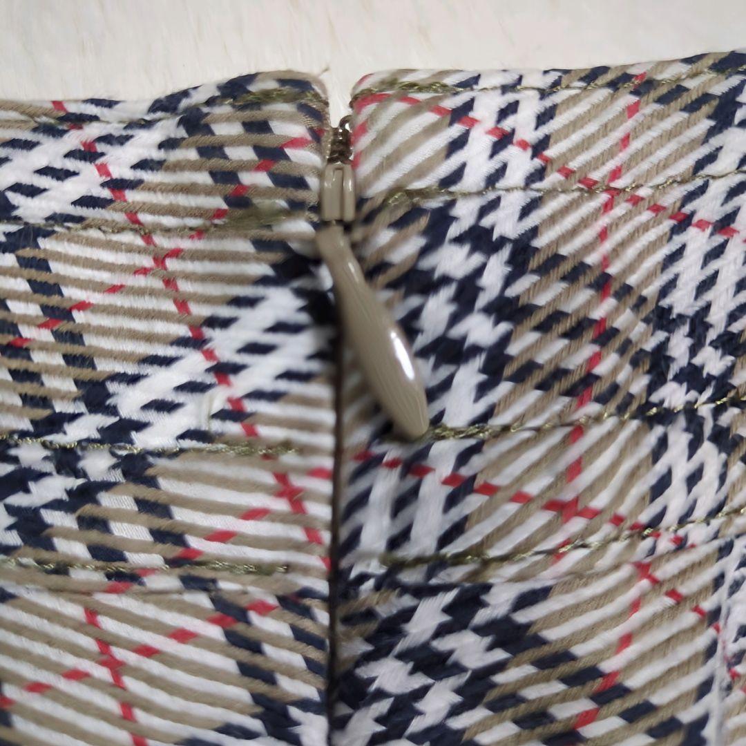 新品同様✨️BURBERRY♡ノバチェック♡プリーツキュロット♡ロゴ刺繍♡36