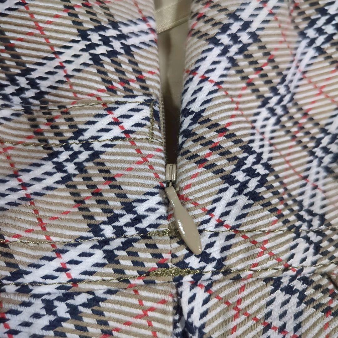新品同様✨️BURBERRY♡ノバチェック♡プリーツキュロット♡ロゴ刺繍♡36