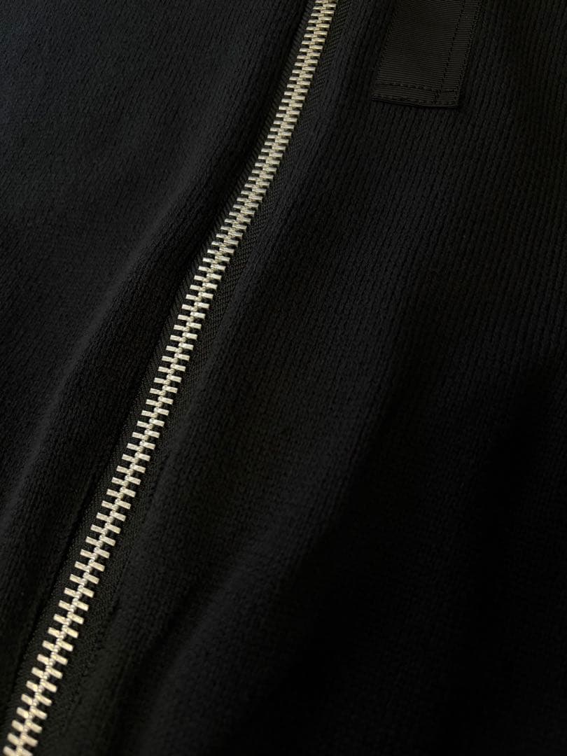 sacai Sponge Sweat Blouson ニット切り替えブルゾン L