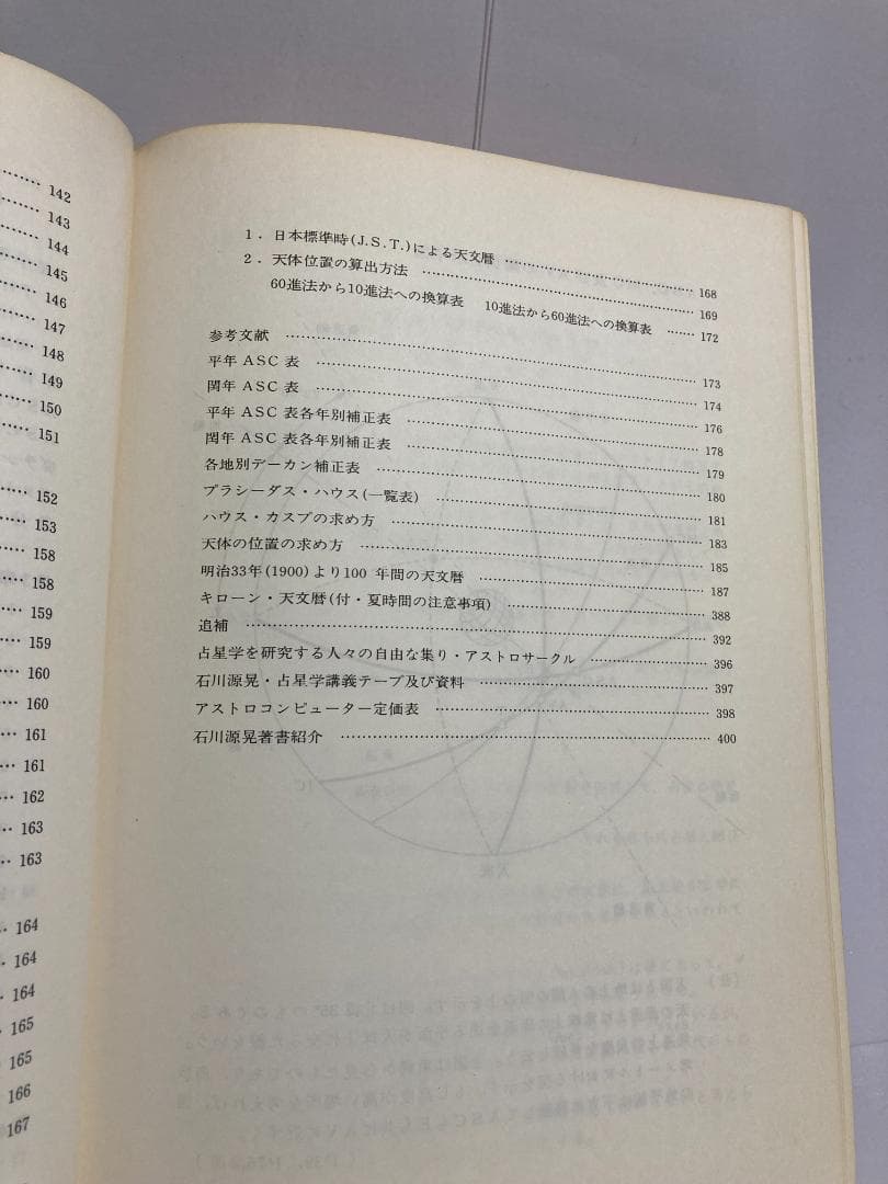 石川源晃　占星学教科書 第1篇　1971年