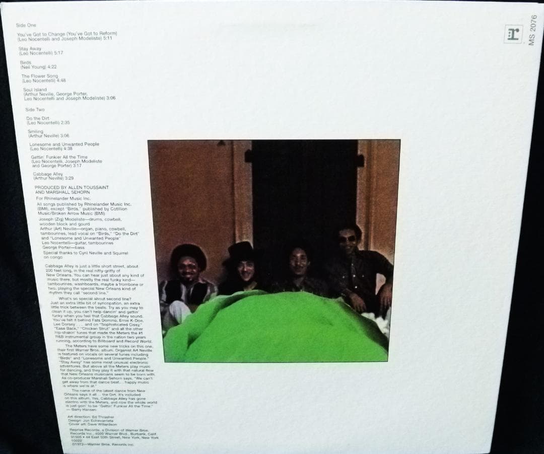 ☆ The Meters - Cabbage Alley / レコード