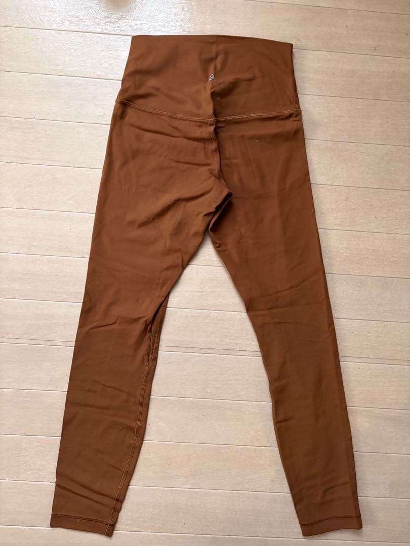 【美品✨】ルルレモン レギンス XS ブラウン　Align アライン